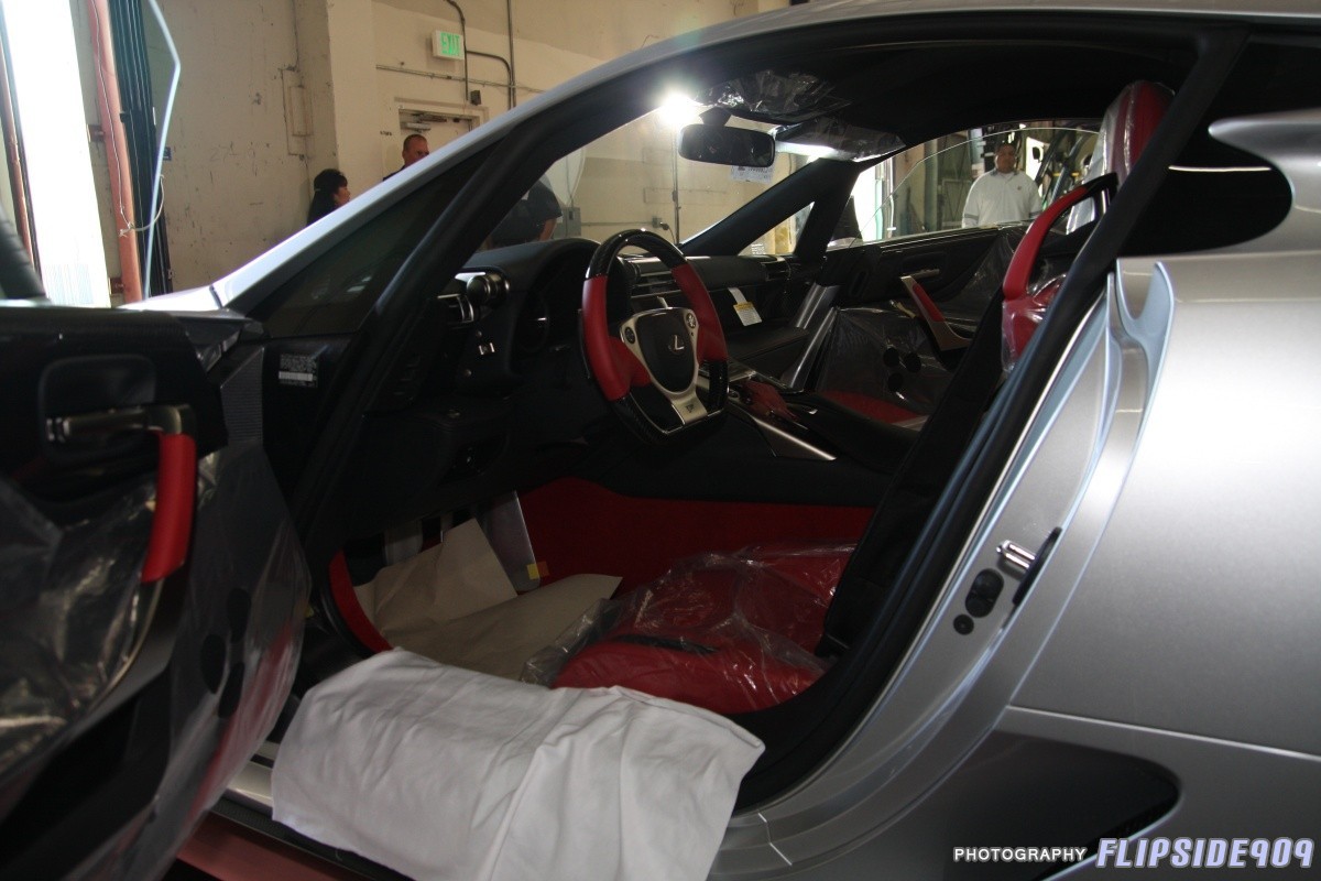 Flashback: Unboxing the Lexus LFA!