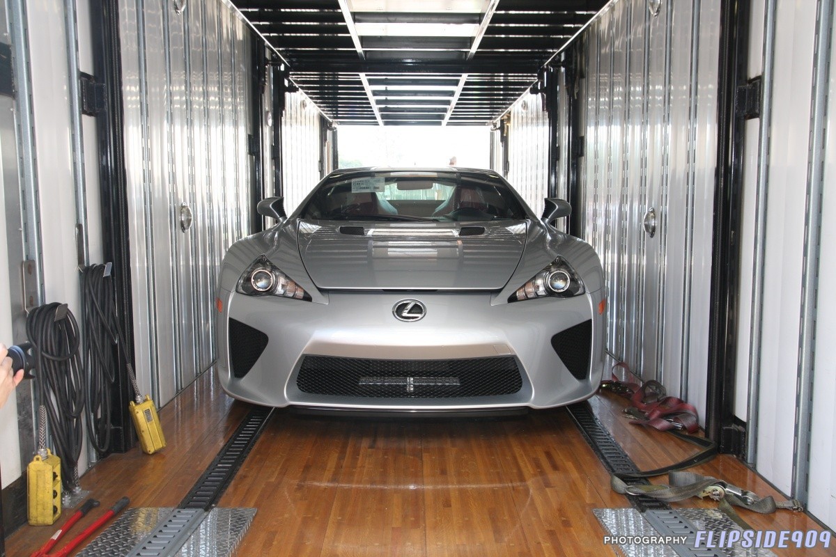 Flashback: Unboxing the Lexus LFA!