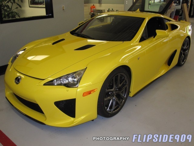 Since its arrival some photos of this LFA have already surfaced on the web