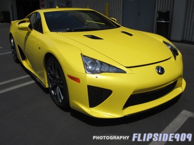 EXCLUSIVE: Pearl Yellow LFA in the USA